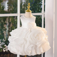 Robe de princesse pour bébés filles, tenue de spectacle, costume de mariage, robe de bal pour enfants, vêtements d'été