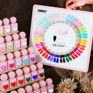 Set di Smalti Gel per Unghie di Lusso in 26 Colori, Senza HEMA e TPO, Etichetta Privata, Lunga Durata, Brillante, Campione Gratuito, Ricca Pigmentazione - Product Image 1