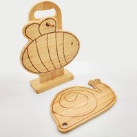 Nouveaux produits : Mini planche à découper en bois de fruits, petit ensemble de planches à découper en bambou, plateau à fromage en forme d'escargot et d'abeille pour la maison