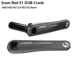 Sram E1 <span class=keywords><strong>DUB</strong></span> 12-скоростной дорожный велосипед Кривошипные рычаги одна пара 160 мм 165 мм 167,5 мм 170 мм 172,5 мм детали из сплава цепное колесо