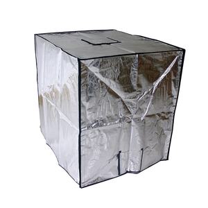 Couverture de palette tissée thermique à bulles d'aluminium, enveloppe IBC isolée, emballage de protection IBC - Product Image 1