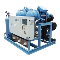 Unité de compresseur à vis pour système de refroidissement par eau pour entrepôt frigorifique 40 HP, condenseur à congélation rapide, refroidissement évaporatif 30 HP, usage commercial