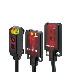 Capteur photoélectrique compact E3T-FD14 E3T-FD11 E3T-FD12 E3T-FD13 à faisceau traversant, connecteur M8, sortie NPN 10-30VDC - Product Image 5