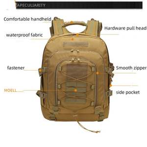 Mochila Táctica Molle Impermeable al por Mayor para Gimnasio, Senderismo, Deporte, Viajes, Mochila Casual de Gran Capacidad para Hombre - Product Image 2