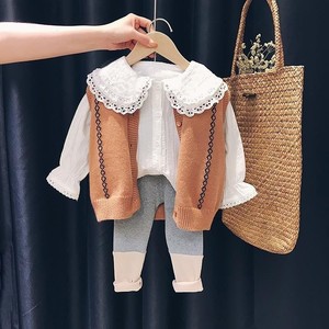 Child Star Circle Baby Girls Shirt Long Sleeve Breathable Lapel Top Spring Autumn Kids Clothing - Product Image 4