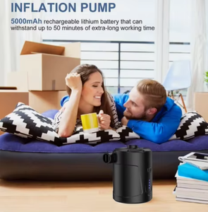 Bomba de Aire Recargable de 5200mAh, Bomba de Aire Inflable de 400L/min, Portátil, de Relleno Rápido, <span class=keywords><strong>para</strong></span> Inflar y Desinflar Camas de Aire, Flotadores de Piscina, <span class=keywords><strong>Bolsas</strong></span> de Almacenamiento <span class=keywords><strong>al</strong></span> Vacío - Product Image 4