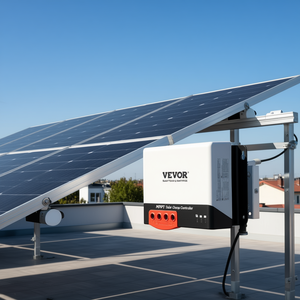 Controlador de Carga Solar Vevor MppT 30A 12V 24V Entrada Automática de CC para Sistema Solar - Product Image 2