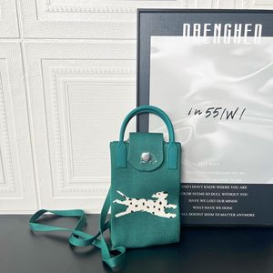 Nouvelle mode porte-monnaie tricoté tordu de dessin animé Mini bandoulière sac à main fermeture ouverte pour téléphone portable sac de voyage - Product Image 3