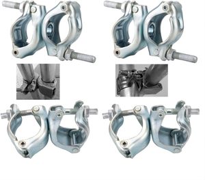 <strong>Scaffolding</strong> Parts Durable Pressed Q235 Steel Pipe Clip <strong>Fixing</strong> <strong>Coupler</strong> Swivel Clamp - Product Image 2