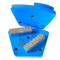 Disque abrasif PanGu TRA 10 mm OEM, dureté moyenne, rectangulaire, à liaison métallique, longueur de lame 40 mm, emballage plastique/papier, pour sols en béton