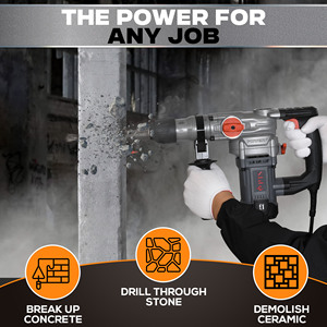 Taladro de <span class=keywords><strong>martillo</strong></span> rotativo eléctrico de 1050W con precio competitivo, taladros de <span class=keywords><strong>martillo</strong></span> eléctrico de 26mm con cincel de 26mm para uso DIY - Product Image 2