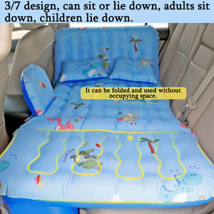 Cama Inflable Infantil para Auto, Colchón Plegable Universal para Todas las Estaciones, Autocamp IA-1505 Azul, Resistente a la Presión - Product Image 2