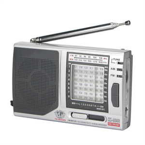 Radio Clásica Portátil AM FM SW de Banda Completa con Puntero, Modelo Plateado, Radio para Personas Mayores, Suministro Directo de Fábrica - Product Image 1