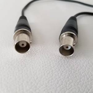 Adaptateur RJ48 RJ45 mâle vers double BNC femelle, câble d'extension de données <span class=keywords><strong>E1</strong></span> 2M pour carte vocale numérique à relais, noir, 28cm - Product Image 6