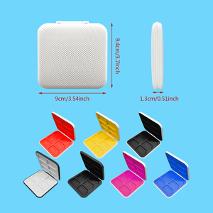 La más nueva caja de tarjeta de juego magnética de plástico duro para consola de juegos <span class=keywords><strong>Nintendo</strong></span> Switch antiarañazos para caja de almacenamiento de juegos NS Switch - Product Image 6