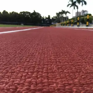 Geprefabriceerde Rubberen Loopbaan Baanlengte/Dikte Aangepaste Atletiekbaan