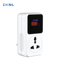 Prise multifonction 220V 10A avec protection contre les surtensions et les sous-tensions pour climatiseur, réfrigérateur