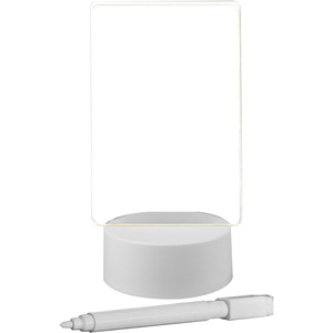 กระดานโน้ตอะคริลิค ABS โปร่งแสงสูง DIY ไฟตกแต่งวันหยุด ไฟ LED สร้างสรรค์สำหรับห้องนอน ไฟกลางคืนแบบ USB พร้อมปากกา - Product Image 1