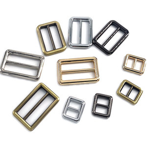 Oferta Caliente: Hebillas Deslizantes Ajustables con Anillo Cuadrado para Cinturones, Herrajes de Cuero, Hebillas Metálicas de Aleación de Zinc, Accesorios - Product Image 5