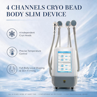 Appareil de soin corporel cryothérapeutique avancé avec globes de glace et analyseur de peau pour le remodelage corporel professionnel et les soins de beauté en SPA