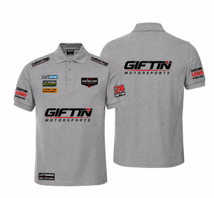 Custom <b>Full</b> Dye Sublimation Breathable Short Printed Racing Polo Shirt Sponsor Brand <b>Marks</b> Sweat Wicking Motorsport Unisex Daily - Product Image 4