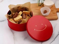 Boîtes de biscuits de noël en gros, boîtes de biscuits de noix de coco