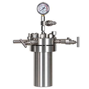 Réacteur à haute pression de laboratoire avec agitateur magnétique Réacteur autoclave à synthèse hydrothermale Réacteur d'hydrogénation - Product Image 1