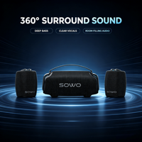 Set Speaker Lepas Pasang SOWO 2.1Channel Surround Deep Bass Nirkabel Audio Terpisah untuk Home Theater