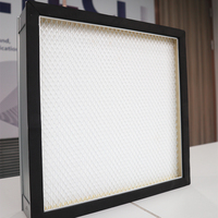 Filtre à air industriel à haute efficacité HEPA H14 pour salle blanche et usine pharmaceutique
