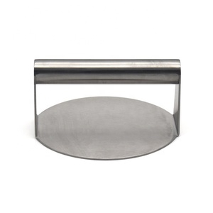 Prensa redonda <span class=keywords><strong>de</strong></span> acero inoxidable para <span class=keywords><strong>hamburguesas</strong></span> - Product Image 4