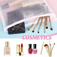 Bolsa de Almacenamiento de Documentos Multiusos al por Mayor, Bolsa de Plástico de Nailon para Documentos, Carpeta con Cierre de Malla para Organizar Cosméticos