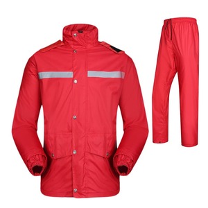 Completo Impermeabile Giacca e <span class=keywords><strong>Pantaloni</strong></span> Antipioggia Spesso Doppio Strato Impermeabile per Moto Poncho Taglia Grande Completo da Pesca Abbigliamento Antipioggia per Uomo e <span class=keywords><strong>Donna</strong></span> - Product Image 5