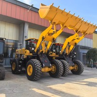 Wheel Loader L958F Konsumsi Rendah 5.4 Ton Harga Pabrik 162kW Diesel Front End Loader untuk Pengelolaan Sampah