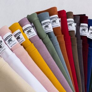 Camiseta de algodón de alta calidad de 230 g/m² con logotipo personalizado por sublimación para hombre, camiseta extragrande de peso pesado para bordado. - Product Image 3