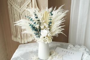 Bouquet de fleurs séchées dans tous les styles, bouquet de décoration naturelle, Pampas, pour organisation, décoration de la maison - Product Image 5
