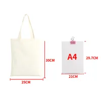 Sac à bandoulière promotionnel en coton pour courses, sac fourre-tout durable en toile de coton