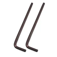 Kunci Allen Ujung Bola Hex Ekstra Panjang dari Paduan S2 Kelas Industri Ukuran 1.5-19mm Obeng Soket yang Dapat Disesuaikan