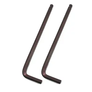 S2-Legierung Extra Langer Inbusschlüssel mit Kugelkopf, Schraubenschlüsselgröße 1,5 <span class=keywords><strong>2</strong></span> <span class=keywords><strong>2</strong></span>,5 <span class=keywords><strong>3</strong></span> 4 5 6 8 10 12 14 17 19mm für Steckschlüssel-Schraubendreher - Product Image 4