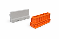 Moule en acier pour barrière de New Jersey - Dimensions personnalisées