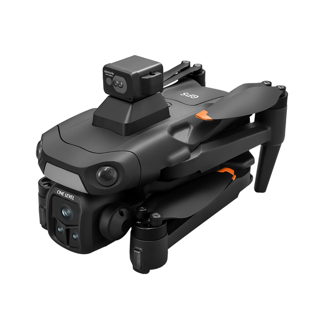 V918MAX GPS Drone Dual Camera FPV RC Quadcopter Foldable Four Way Obstacle Avoidance Remote Control Long Range Commercial Drones