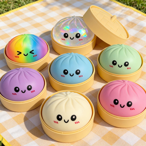 Giant Soft Dumplings Sensory Squishy Toys Cute Children's EVA <b>Material</b> Individual Packaged Gifts - Product Image 6