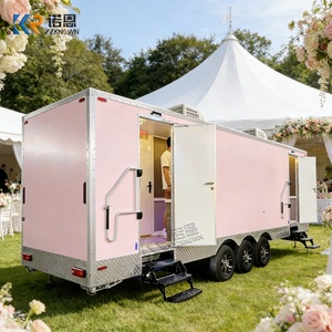 Remorque de toilettes mobiles <span class=keywords><strong>avec</strong></span> <span class=keywords><strong>douche</strong></span>, remorque de toilettes portables pour mariage, fête, festival - Product Image 2