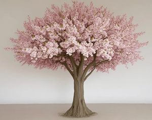 Nuovo albero di ciliegio artificiale fiore di Ficus albero fatto a mano vari tipi grande albero all'aperto festa di nozze decorazione <span class=keywords><strong>paesaggio</strong></span> vegetale - Product Image 4