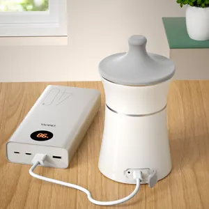 2023 New usb quick charge wireless portable baby bottle warmer rechargeable thermos