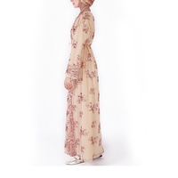Abaya Dubaï Turque Luxueuse Broderie Sans Couture Paillettes Vêtements Islamiques Dentelle Vêtements Musulmans
