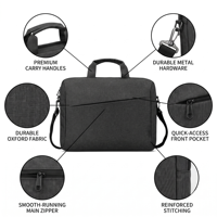 BSCI personnalisé léger étanche étui pour ordinateur portable sac pour ordinateur portable épaule Messenger sac à main pour femmes hommes avec doublure en toile voyage