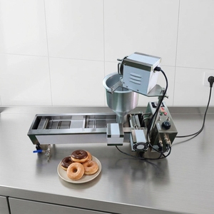 Machine à beignets à vitesse réglable, machine à faire des beignets, mini friteuse à une seule rangée - Product Image 4