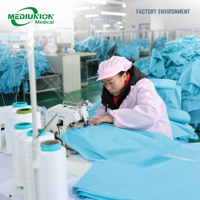 Mediunion Couvre-chaussures jetables légers en PP pour usage domestique 1,3-1,7g Bleu Prix usine