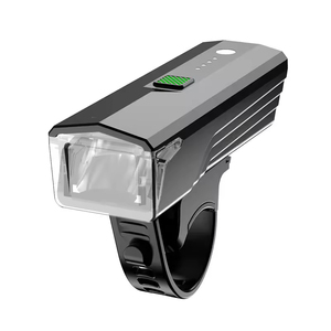 Lumière de vélo LED avant rechargeable par USB, étanche IPX5, avec réglage intelligent pour la conduite nocturne - Product Image 1