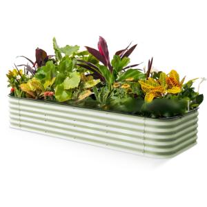 Panier de plantation modulaire de qualité supérieure avec conception empilable pour lit de fleurs surélevé extérieur dans l'usine de jardin produit - Product Image 1